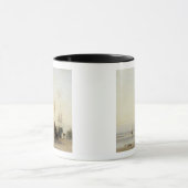 カレー桟橋、c.1823-24 (パネルの油) マグカップ (中央)