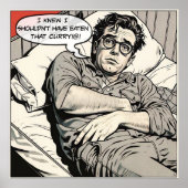 カレー食べ漫画1950年のポスター ポスター (正面)