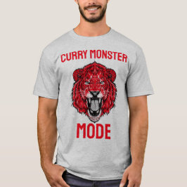カレー・モンスター・モード カレー好き Tシャツ