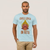 カレーLOVE警報発令中 Tシャツ (正面フル)