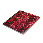 カロクサの町の辛い赤いチリ タイル (側面)