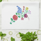 カロサイの花茎 キッチンタオル (折り畳み)