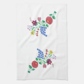 カロサイの花茎 キッチンタオル (縦)