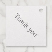 カロスタイリッシュサイ花模様パーソナライズされた結婚- フェイバータグ (裏面)