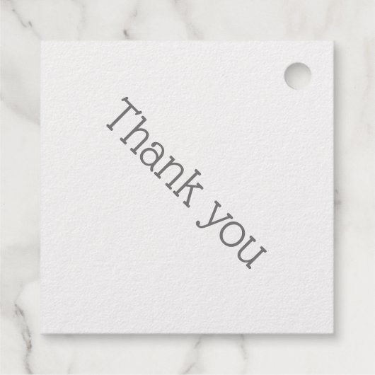 カロスタイリッシュサイ花模様パーソナライズされた結婚- フェイバータグ (裏面)