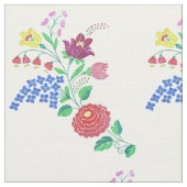 カロッサの花 ファブリック (クローズアップ)