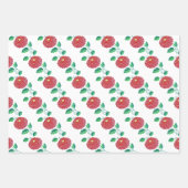 カロッサフラワーズハンガリーフォークアートガーデン ラッピングペーパーシート (正面3)