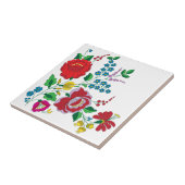 カロッサ刺繍 タイル (側面)