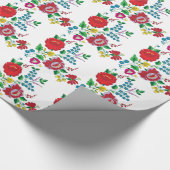 カロッサ刺繍 ラッピングペーパー (角)