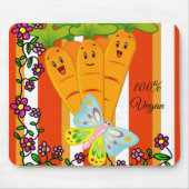 カロッツバタフライストライプマウスのパッド!マウスパッド マウスパッド (正面)