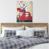 カロットカポディスタデイトランセルガルディ キャンバスプリント (インサイチュ (寝室))