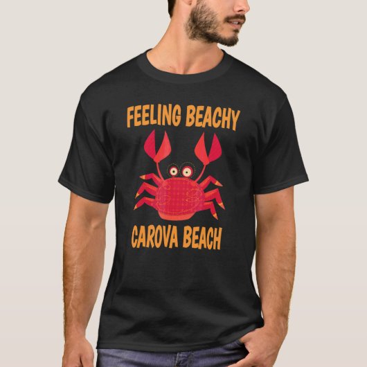 カロバビーチバケーションサマー引用文 Tシャツ (正面)