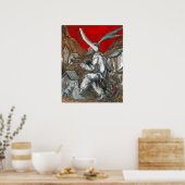 カロフリテリーノ油オンゲッソバイトビーミクル ポスター (キッチン)