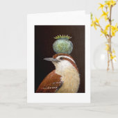 カロライナのウェレングリーティングカード、テス カード (黄色い花)