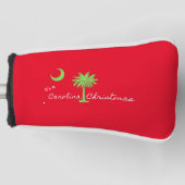 カロライナのクリスマスサウスカロライナの休日 ゴルフヘッドカバー (正面)