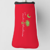 カロライナのクリスマスサウスカロライナの休日 ゴルフヘッドカバー (回転90)