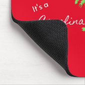 カロライナのクリスマスサウスカロライナの休日 マウスパッド (コーナー)