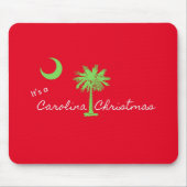 カロライナのクリスマスサウスカロライナの休日 マウスパッド (正面)