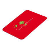 カロライナのクリスマスサウスカロライナの休日 マグネット (左側)