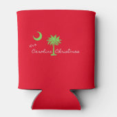 カロライナのクリスマスサウスカロライナの休日 缶クーラー (裏面)