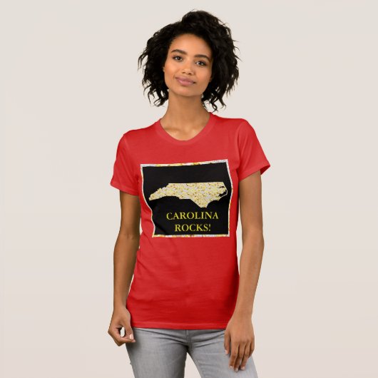 カロライナの岩 Tシャツ (正面フル)