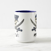 カロライナの海賊コーヒー・マグ マグカップ (中央)