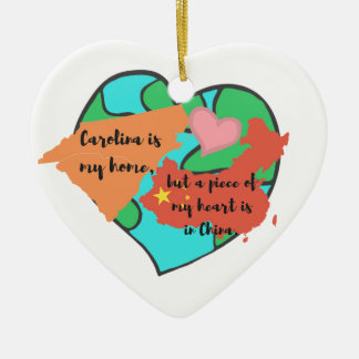 カロライナは私の家の…オーナメントです セラミックオーナメント
