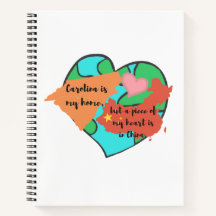 カロライナは私の家…..ノートブック