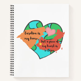 カロライナは私の家…..ノートブック ノートブック