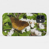 カロライナギマダラチョウとアメリカセイヨウカリコケ Case-Mate iPhoneケース (裏面(横))