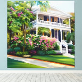 カロライナチャーム キャンバスプリント (インサイチュ (ウッドフロア))