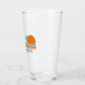 カロライナビーチノースカロライナ州サンパームツリーズ タンブラーグラス (左)