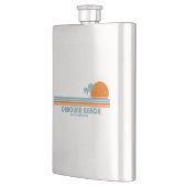 カロライナビーチノースカロライナ州サンパームツリーズ フラスク (左)