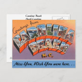 カロライナビーチ ポストカード (正面/裏面)