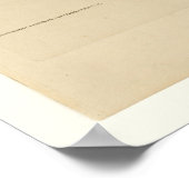 カロライナ州オウム ポスター (角)