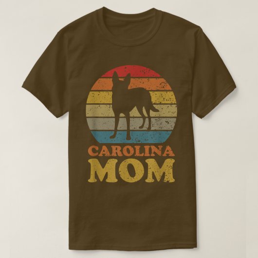 カロライナ犬の母 Tシャツ (デザイン正面)
