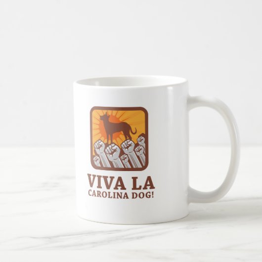 カロライナ犬 コーヒーマグカップ (右)