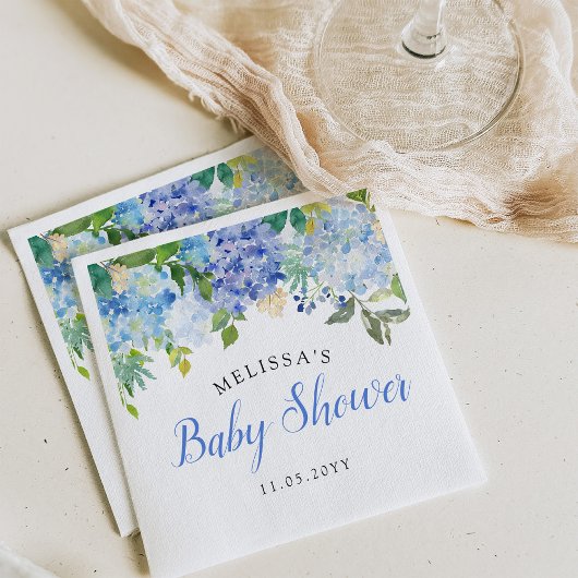 カロライナ開花ブーケ |赤ちゃんシャワー スタンダードカクテルナプキン