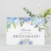カロライナ開花|あなたは私の花嫁の付き添いになりますか？ 招待状 (スタンド正面)