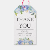 カロライナ開花 |ブライダルシャワー |ありがとうございます ギフトタグ (正面)