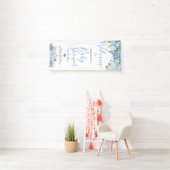 カロライナ開花|ベビーシャワー|ウェルカムサイン 横断幕 (インサイチュ)