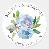 カロライナ開花 |ワイルドフローラ結婚ズ ラウンドシール (正面)