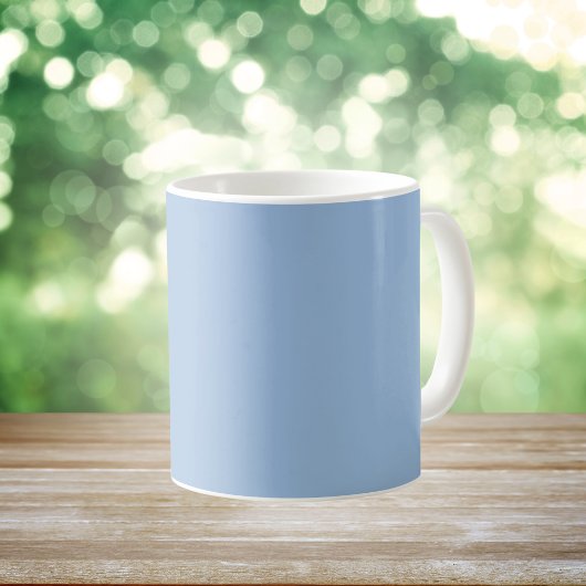 カロライナ青無地の色 コーヒーマグカップ
