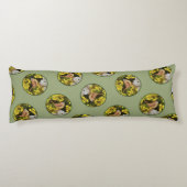 カロライナ・ウォレン・オン・フェ絵を描ンスのオリジナル・バード・アート ボディピロー (裏面)