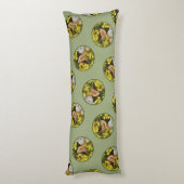 カロライナ・ウォレン・オン・フェ絵を描ンスのオリジナル・バード・アート ボディピロー (裏面 (縦))