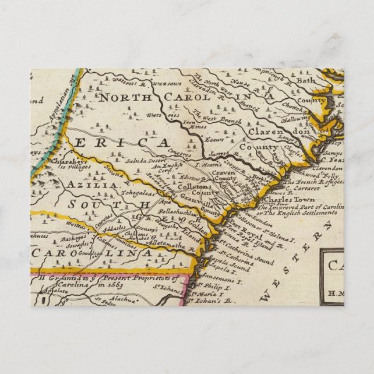 カロライナ ポストカード (正面)