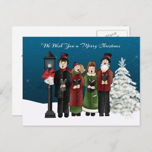 カロラーズウィンターシーン シーズンポストカード (正面/裏面)