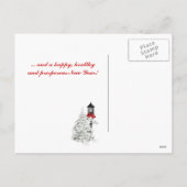 カロラーズウィンターシーン シーズンポストカード (裏面)