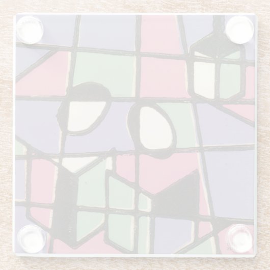 カロラーズスタイングラス ガラスコースター (裏面)