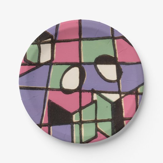 カロラーズスタイングラス ペーパープレート (正面)